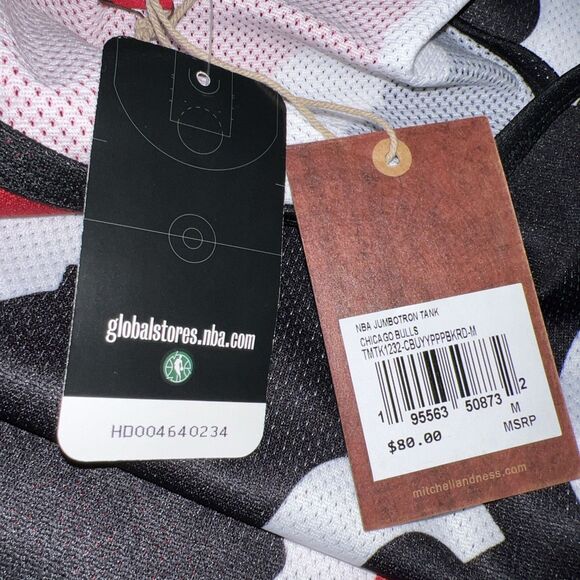 Mitchell & Ness Chicago Bulls Jumbotron Tank Men’s Size Medium - Picture 5 of 7